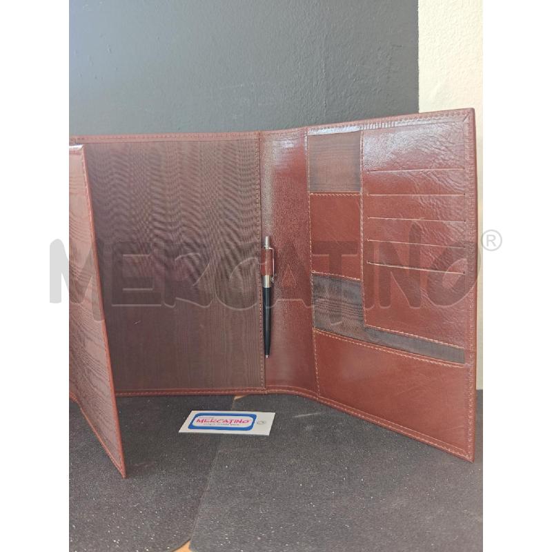 PORTA DOCUMENTI TESTA DI MORO CHIUSURA DORATA | Mercatino dell'Usato Corciano 3
