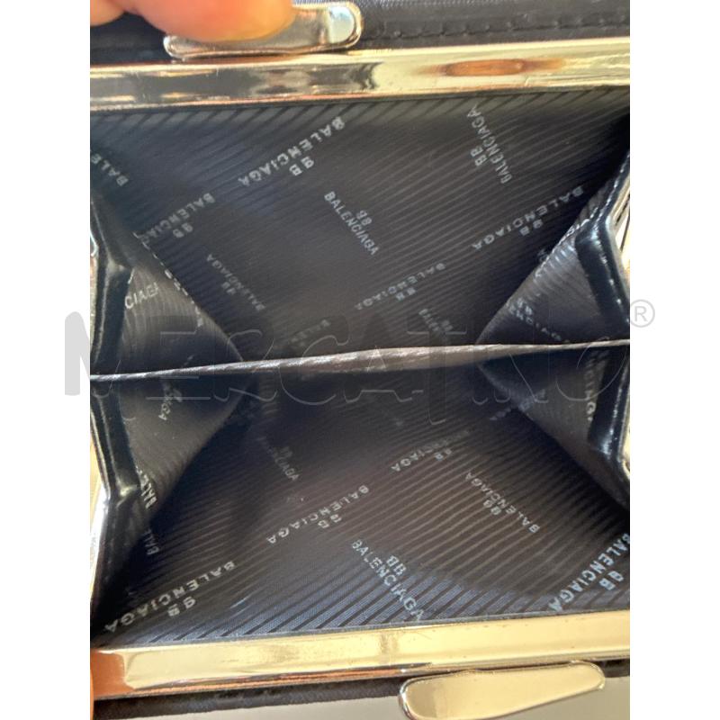 PORTA FOGLIO BALENCIAGA NERO  | Mercatino dell'Usato Corciano 3