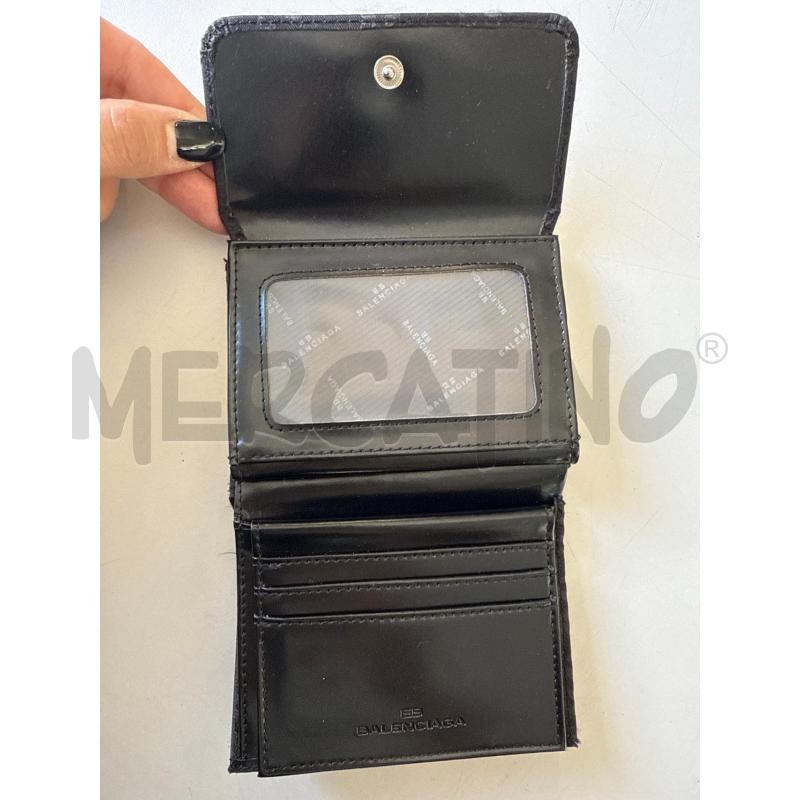 PORTA FOGLIO BALENCIAGA NERO  | Mercatino dell'Usato Corciano 4