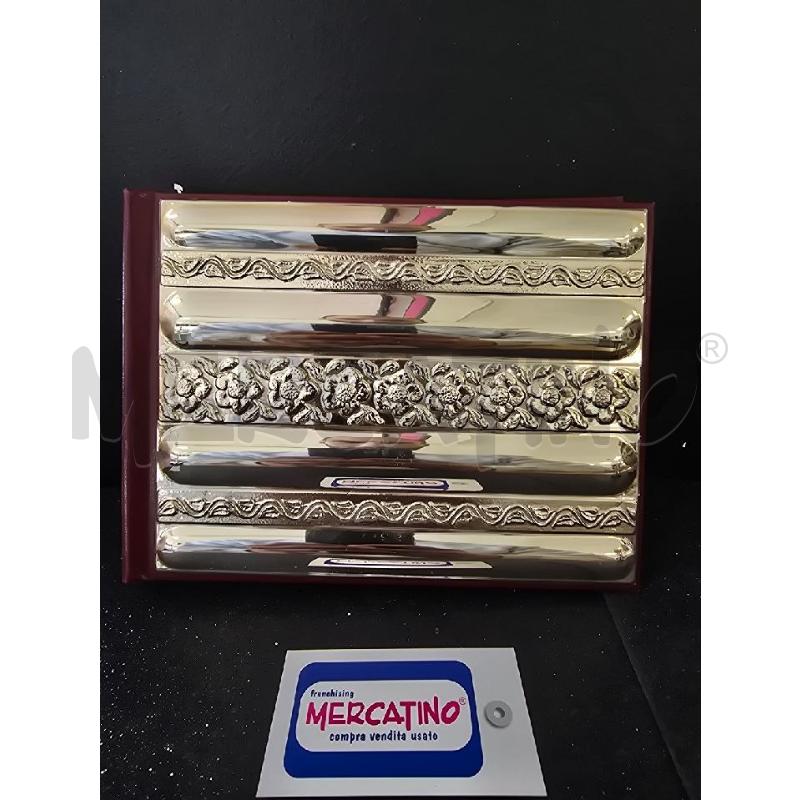 PORTA FOTO BORDEAUX SILVER CON FIORI  | Mercatino dell'Usato Corciano 1