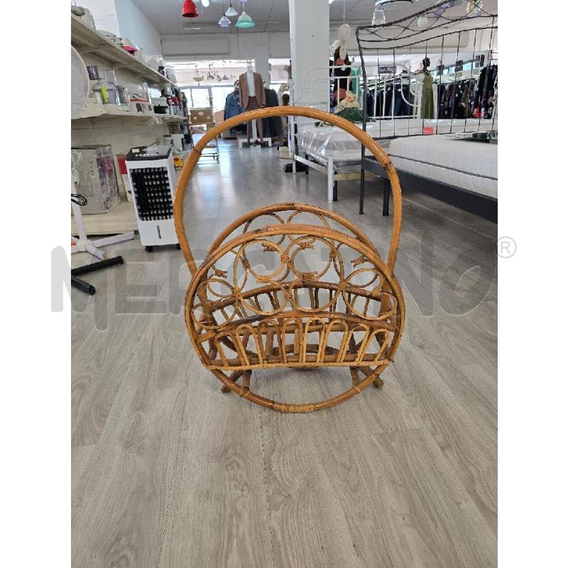PORTA RIVISTE BAMBOO | Mercatino dell'Usato Corciano 1