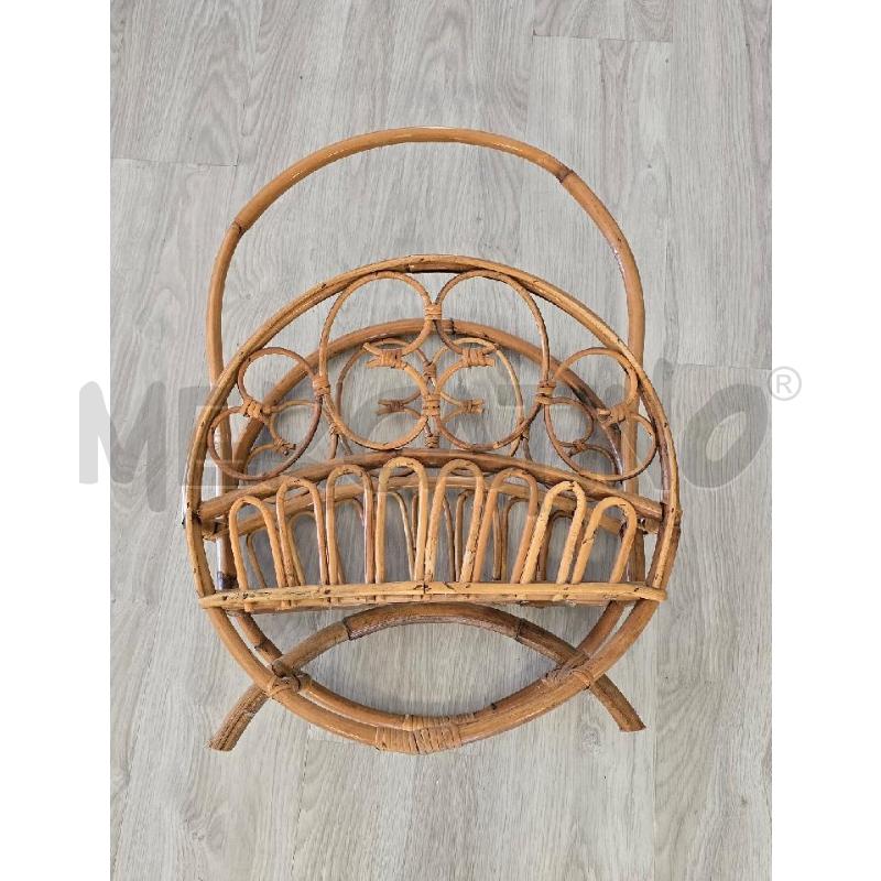 PORTA RIVISTE BAMBOO | Mercatino dell'Usato Corciano 4