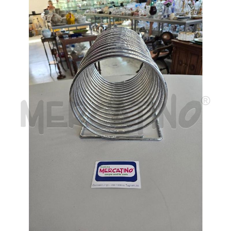 PORTA RIVISTE METALLO A MOLLA DISIGN | Mercatino dell'Usato Corciano 2