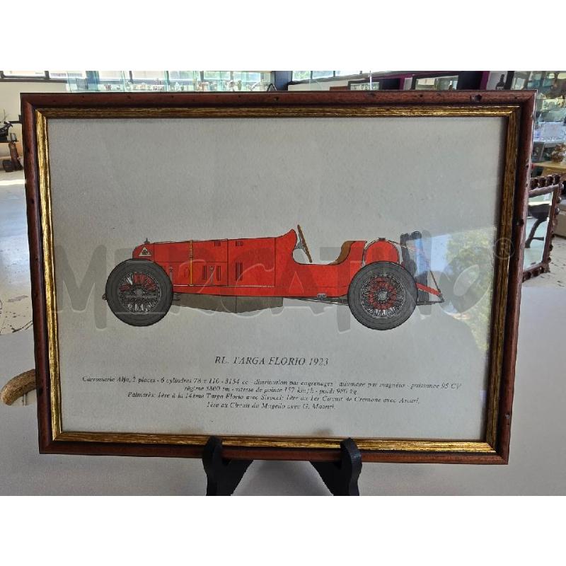 QUADRO AUTO RL TARGA FLORIO | Mercatino dell'Usato Corciano 1