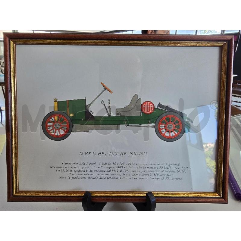 QUADRO AUTO VERDE 12 HP 15HP | Mercatino dell'Usato Corciano 1