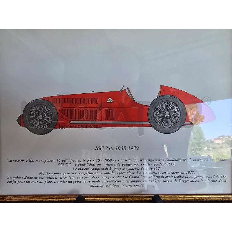 QUADRO AUTO  ROSSA 16 C 316 | Mercatino dell'Usato Corciano 3