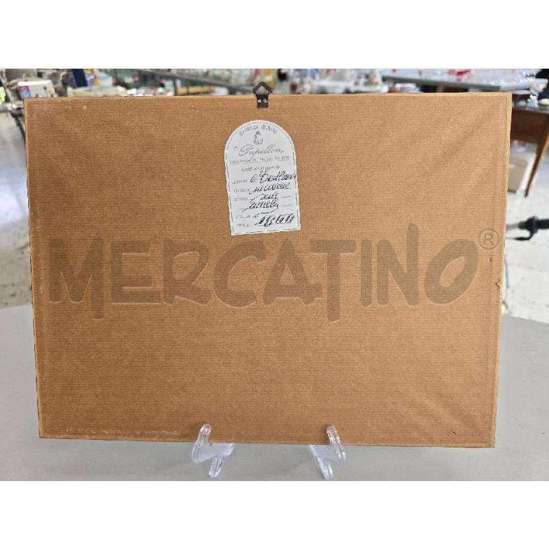 QUADRO UCCELLINO MARRONE | Mercatino dell'Usato Corciano 3
