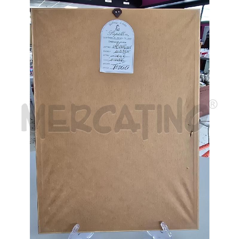 QUADRO UCCELLO TESTA GRIGIA | Mercatino dell'Usato Corciano 3