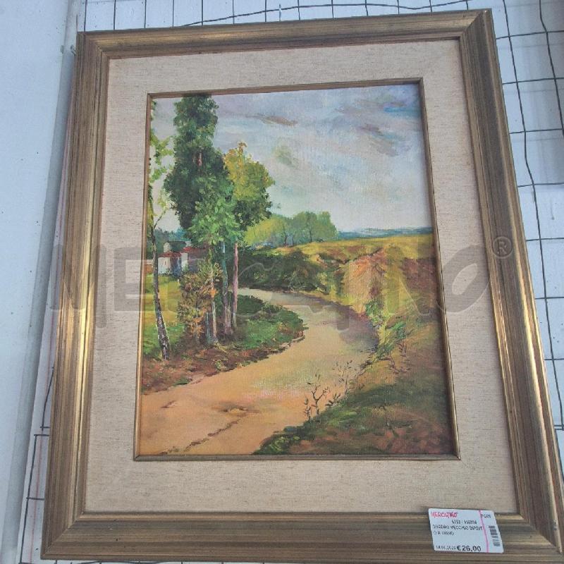 QUADRO VECCHIO DIPINTO A MANO  | Mercatino dell'Usato Corciano 1