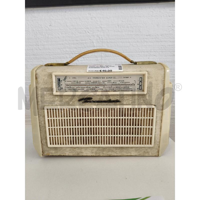 RADIO RICOLET DA COLLEZIONISMO NON FUNZIONANTE ANNI 60 | Mercatino dell'Usato Corciano 1