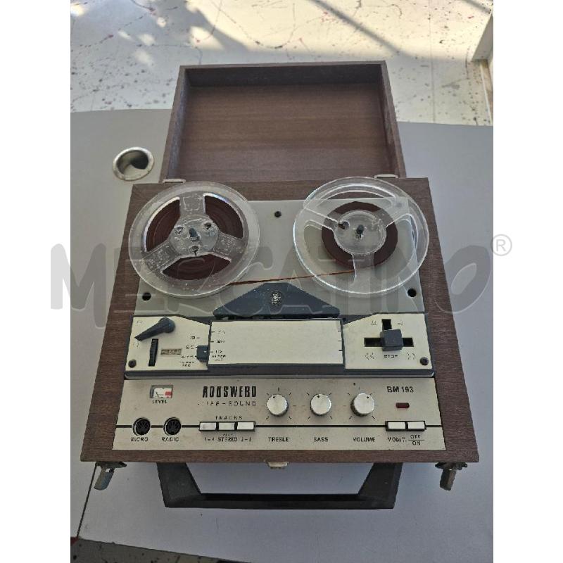 REGISTRATORE  ABOBINE DA COLLLEZIONE ROUSWERD LIFE SOUND | Mercatino dell'Usato Corciano 2