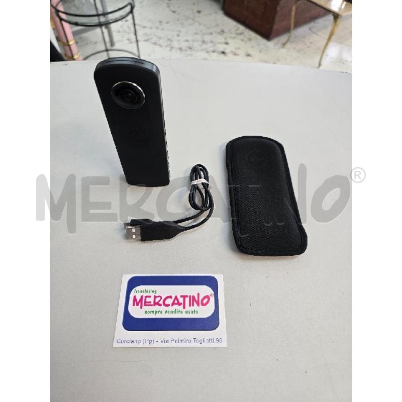RICOH THETA S ACTION CAM 360GRADI + CAVETTO | Mercatino dell'Usato Corciano 2