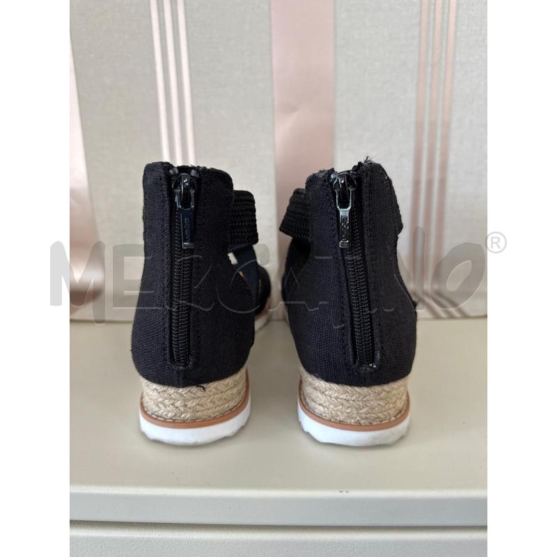 SANDALI DONNA BOBS SKECHERS MARRONI E NERI  | Mercatino dell'Usato Corciano 4