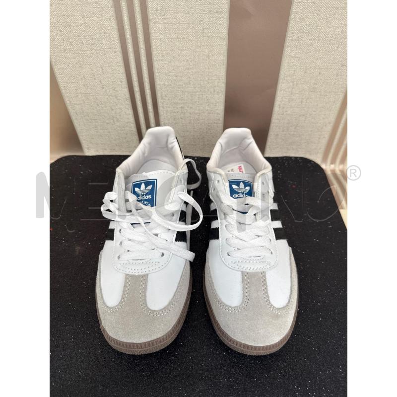SCARPE DONNA ADIDAS SAMBA BIANCHE CON LACCI  | Mercatino dell'Usato Corciano 1