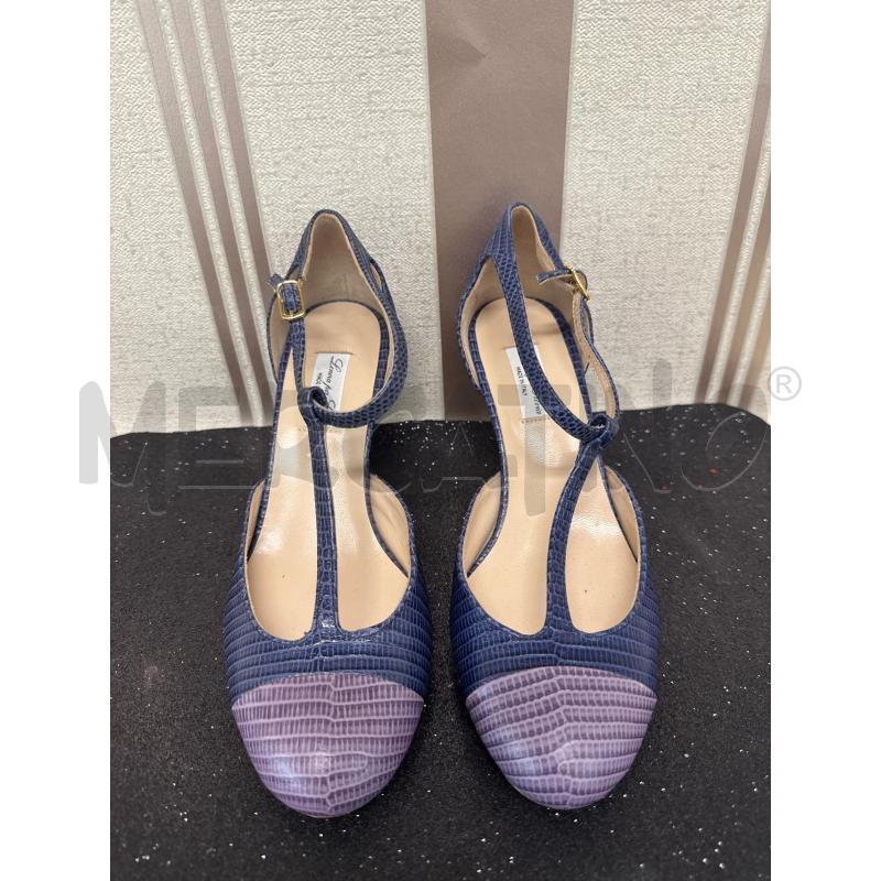SCARPE DONNA BLU VIOLA LENORA | Mercatino dell'Usato Corciano 1