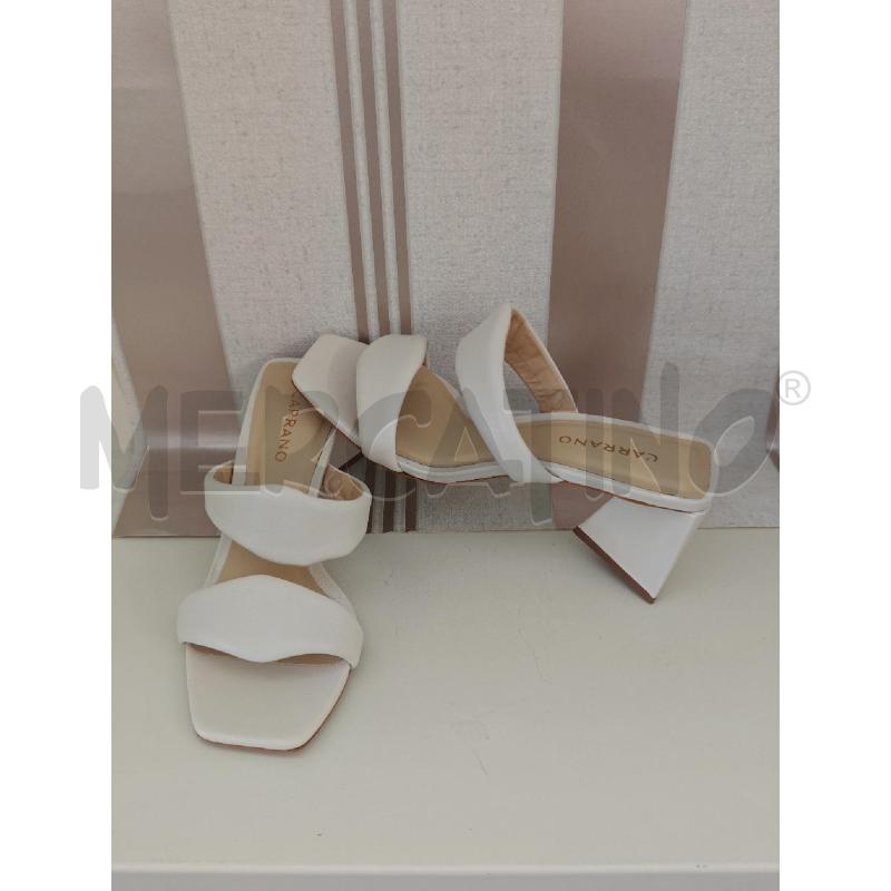 SCARPE DONNA CARRARO BIANCHE CON 2FASCE  | Mercatino dell'Usato Corciano 1
