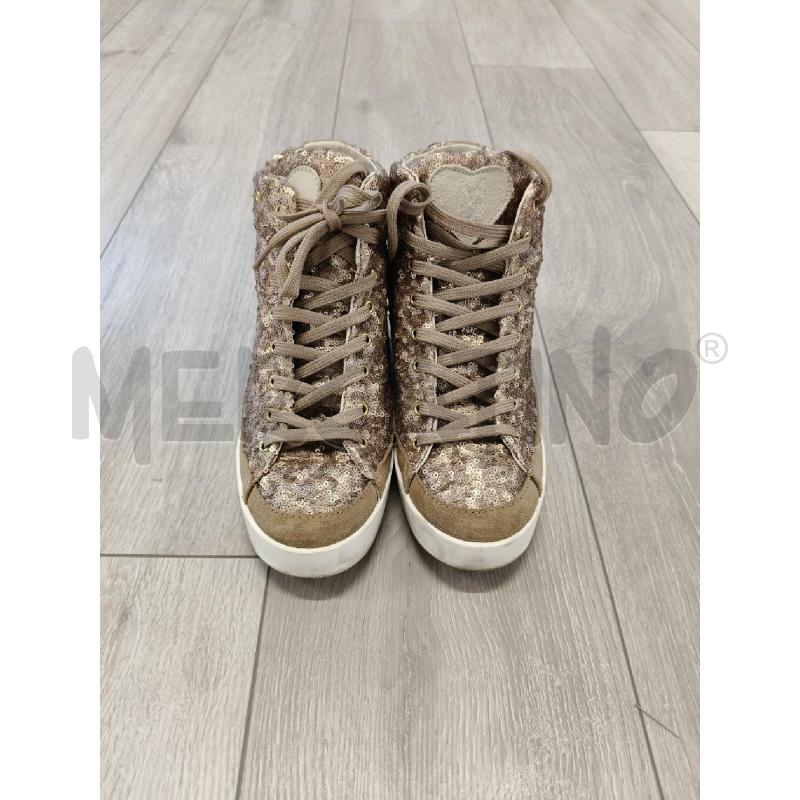 SCARPE DONNA M2 IN PELLE CON PAILLETTES  | Mercatino dell'Usato Corciano 1