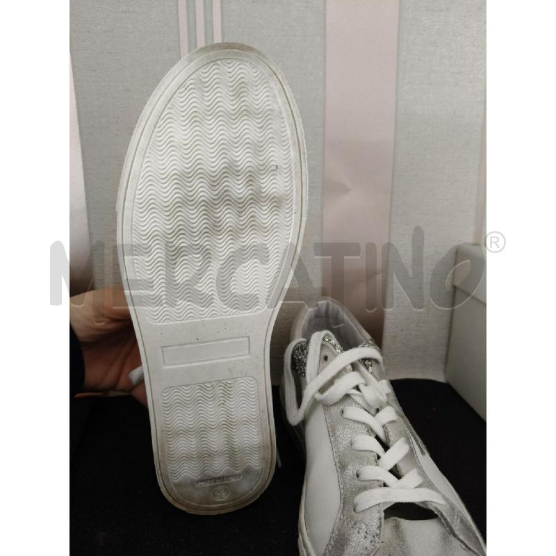 SCARPE DONNA OVYE  DI PELLE CON STELLA ARGENTO  | Mercatino dell'Usato Corciano 3