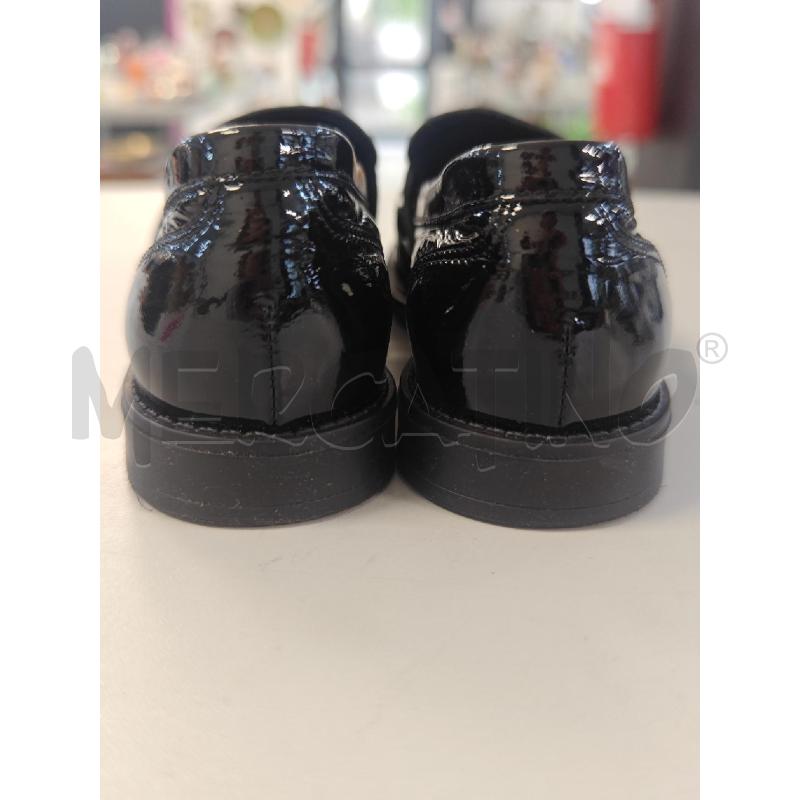 SCARPE DONNA OVYE' LUCIDO NERO CON FIB.DORATA | Mercatino dell'Usato Corciano 4