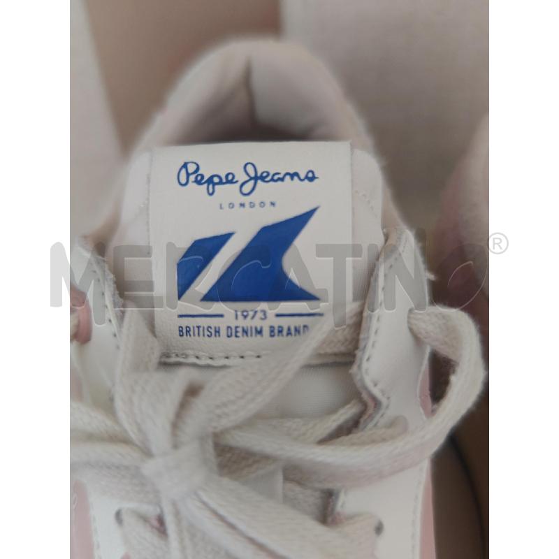 SCARPE DONNA PEPE JEANS ROSA SCRITTA BLU  | Mercatino dell'Usato Corciano 3