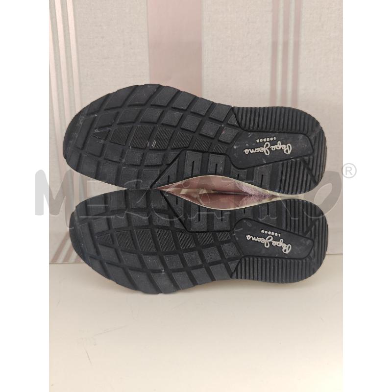SCARPE DONNA PEPE JEANS ROSA SCRITTA BLU  | Mercatino dell'Usato Corciano 4