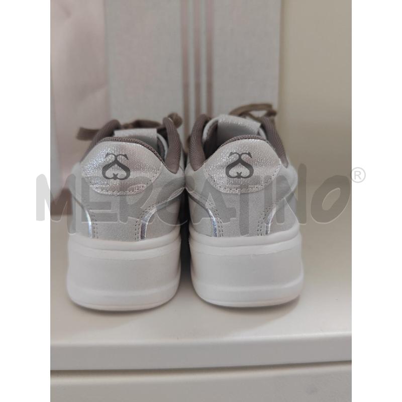 SCARPE DONNA SNIKERS SOLO SOPRANI GRIGIE DUE STRASS | Mercatino dell'Usato Corciano 2