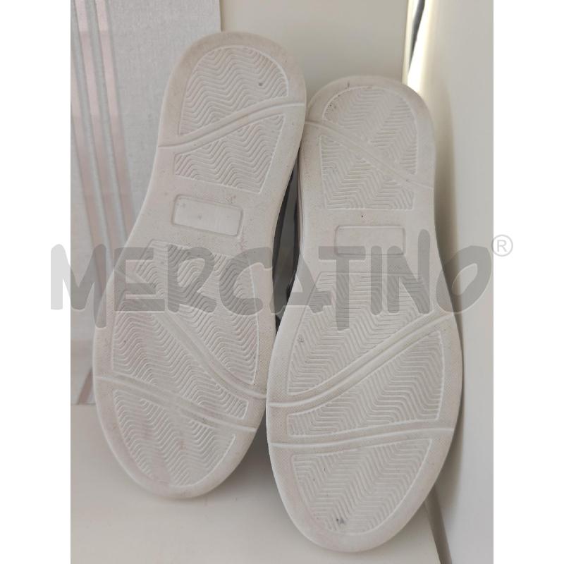 SCARPE DONNA SNIKERS SOLO SOPRANI GRIGIE DUE STRASS | Mercatino dell'Usato Corciano 3