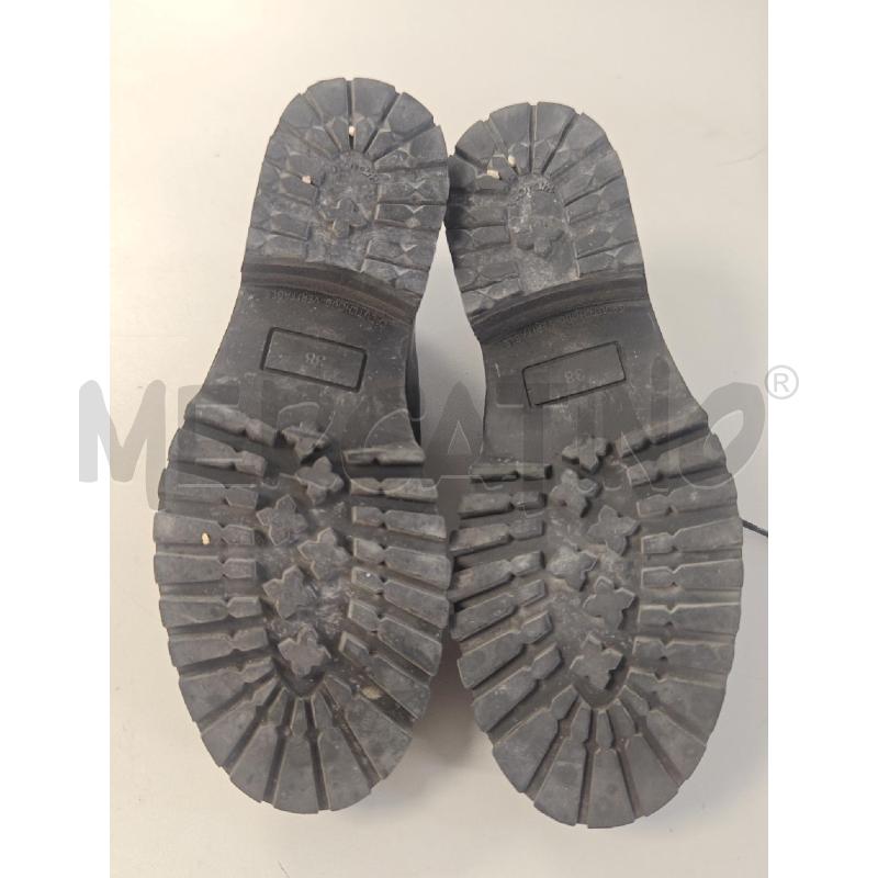 SCARPE DONNA STRNGATE NERE CON BOR.MARRONI1 | Mercatino dell'Usato Corciano 3