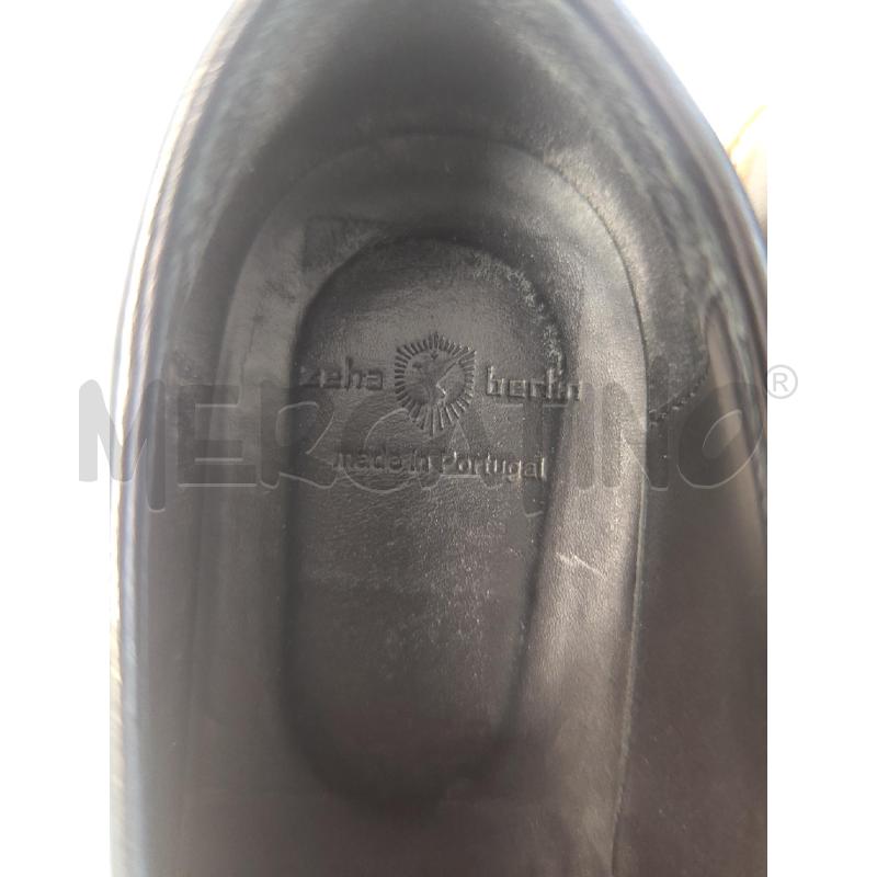 SCARPE DONNA STRNGATE NERE CON BOR.MARRONI1 | Mercatino dell'Usato Corciano 5