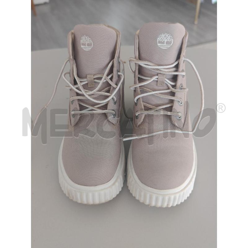 SCARPE DONNA TIMBERLAND TORTORA CON SUOLA BIANCA  | Mercatino dell'Usato Corciano 1