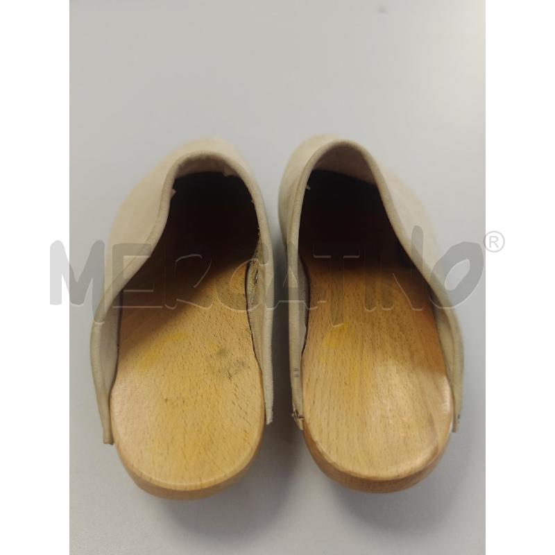 SCARPE DONNA ZOCCOLO BEGIE | Mercatino dell'Usato Corciano 2