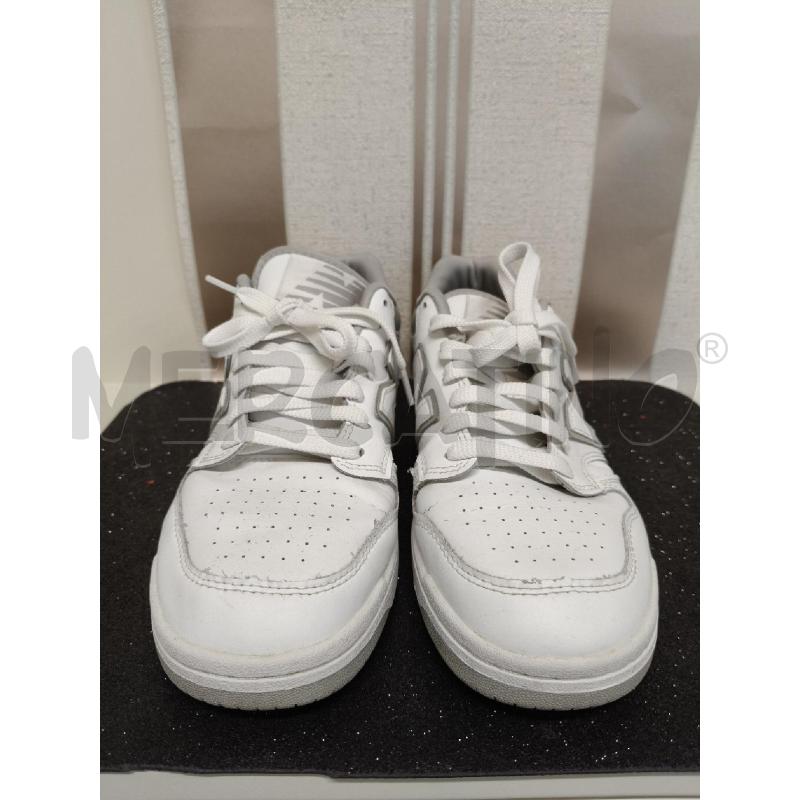 SCARPE UOMO NEW BALANCE MODELLO 480 BIANCO E GRIGIO | Mercatino dell'Usato Corciano 1