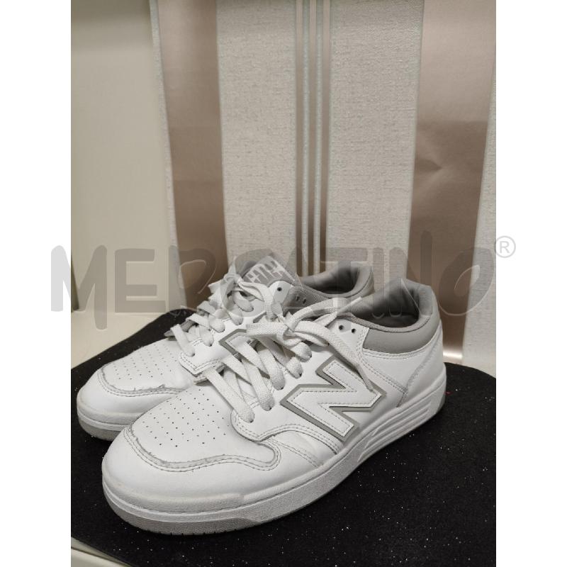 SCARPE UOMO NEW BALANCE MODELLO 480 BIANCO E GRIGIO | Mercatino dell'Usato Corciano 2