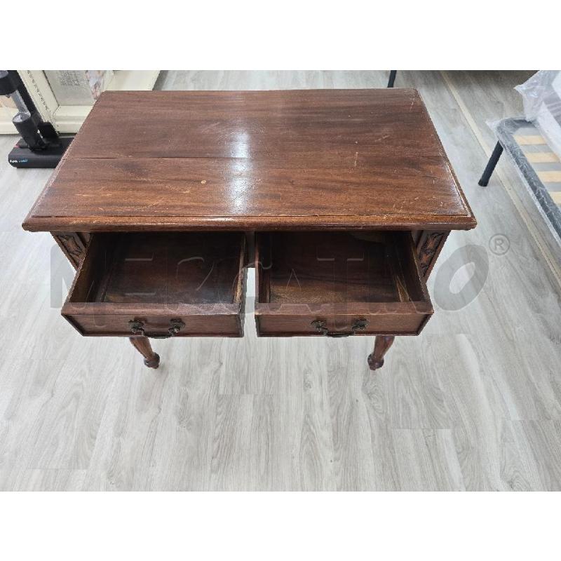 SCRIVANIA LEGNO 2 CASSETT EPOCA | Mercatino dell'Usato Corciano 3