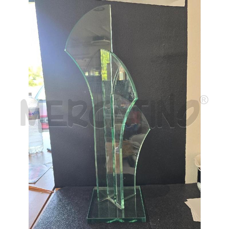 SCULTURA IN VETRO FOA DESIGN 60 CM | Mercatino dell'Usato Corciano 1