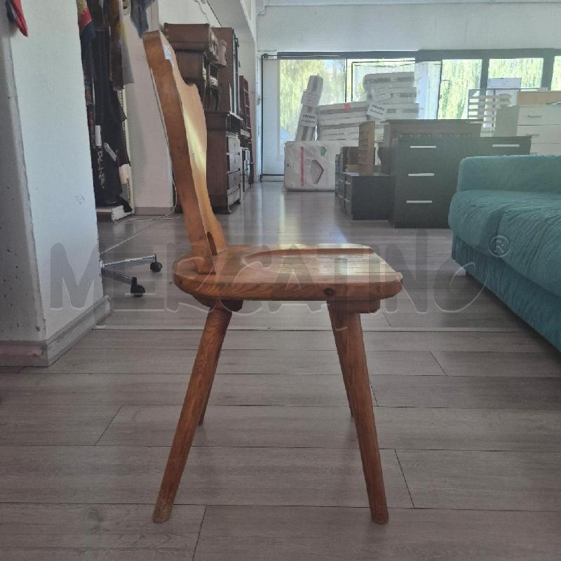 SEDIA LEGNO CUORE FORO | Mercatino dell'Usato Corciano 2