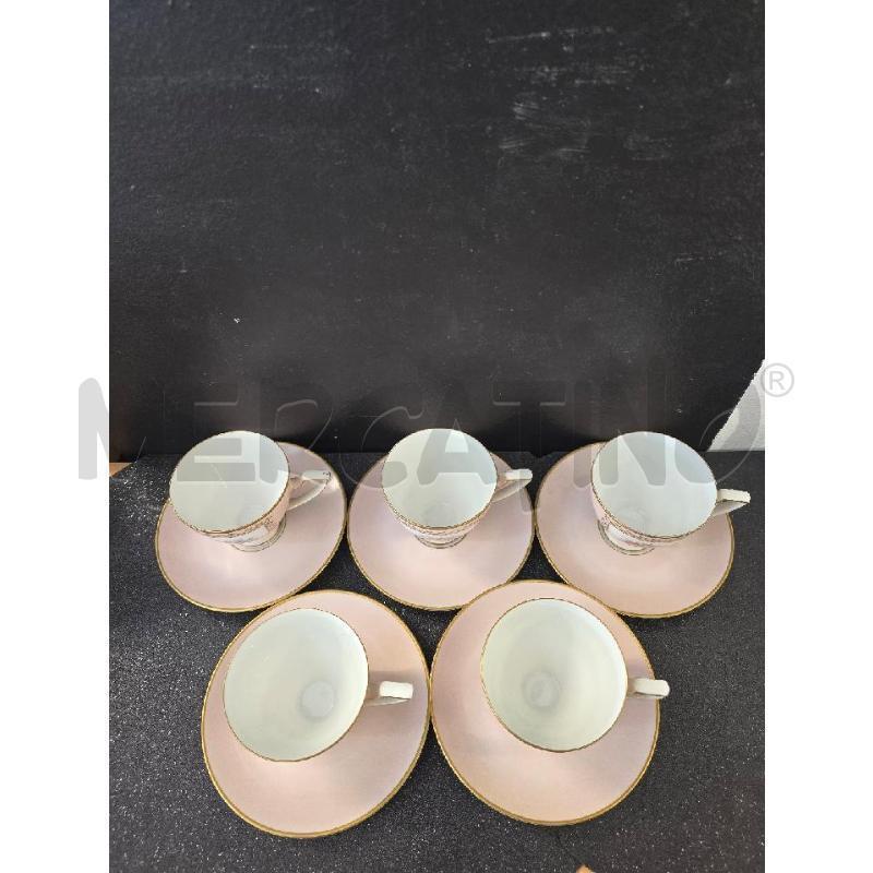 SERVIZIO TÈ 5T+5P COPIE D'ANCIEN LIMOGES ROSA | Mercatino dell'Usato Corciano 2