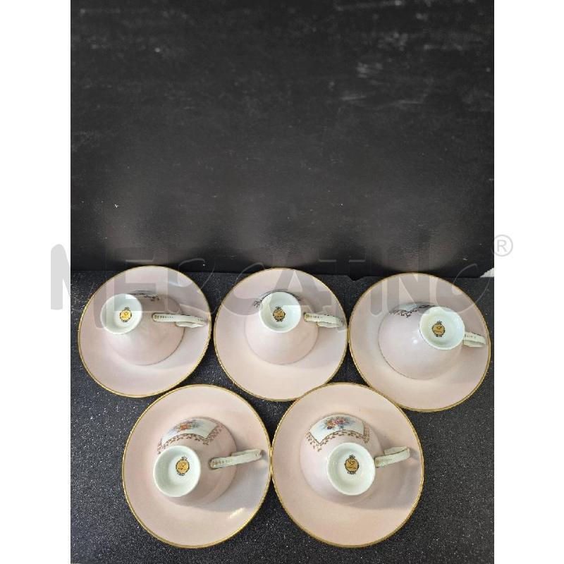 SERVIZIO TÈ 5T+5P COPIE D'ANCIEN LIMOGES ROSA | Mercatino dell'Usato Corciano 3