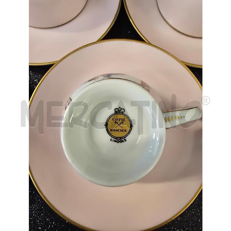 SERVIZIO TÈ 5T+5P COPIE D'ANCIEN LIMOGES ROSA | Mercatino dell'Usato Corciano 4