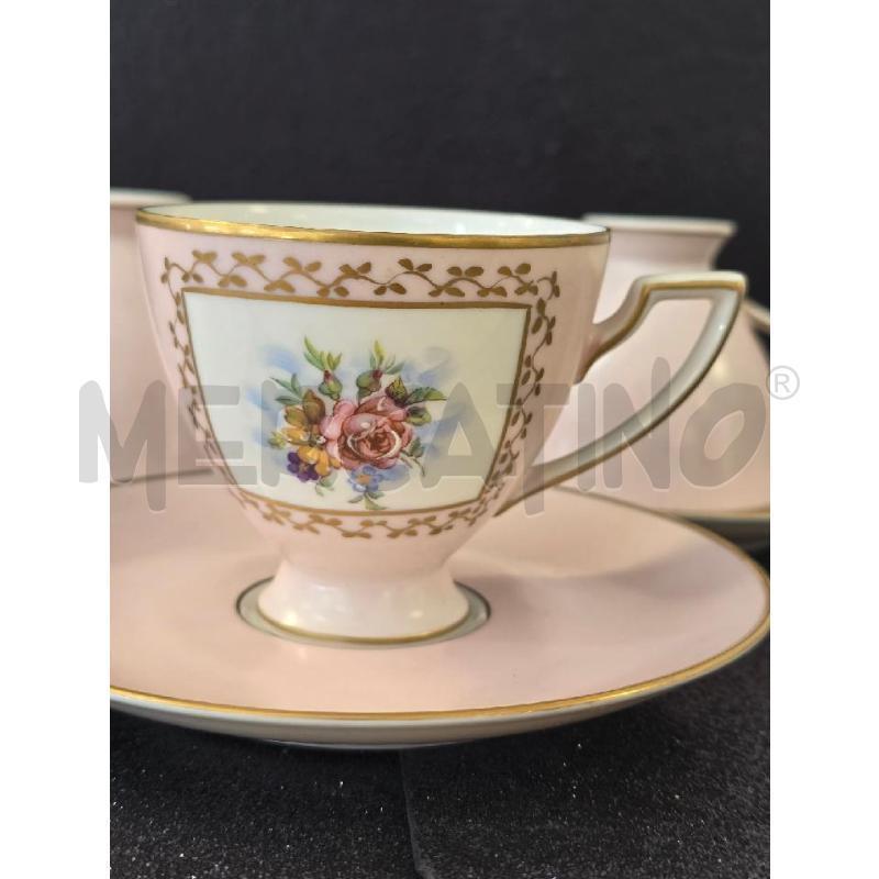 SERVIZIO TÈ 5T+5P COPIE D'ANCIEN LIMOGES ROSA | Mercatino dell'Usato Corciano 5