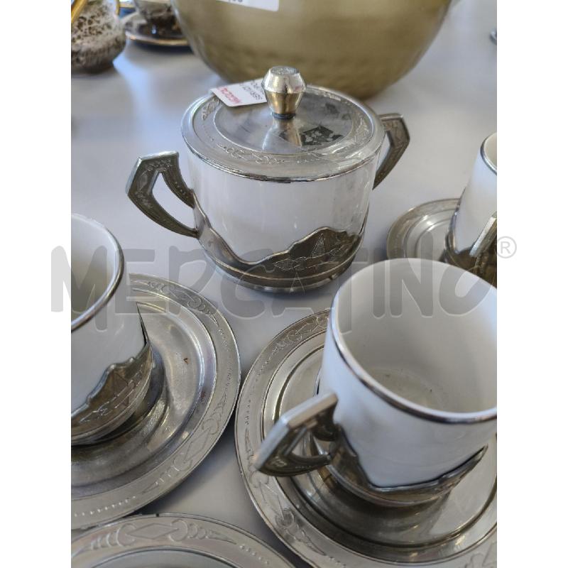 SERVIZI PZ. DA CAFFÈ MONOPOLI 10 TAZZINE + ZUCCHERIERA  | Mercatino dell'Usato Corciano 3
