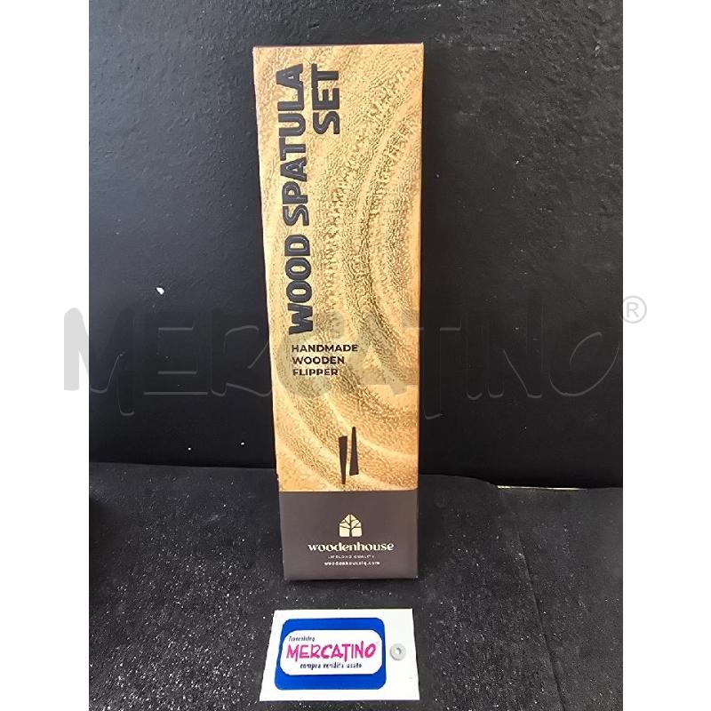 SPATOLE X2 NERE WOODENHOUSE  | Mercatino dell'Usato Corciano 4