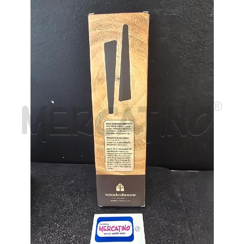 SPATOLE X2 NERE WOODENHOUSE  | Mercatino dell'Usato Corciano 5