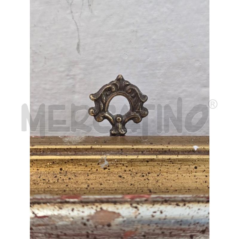 SPECCHIO CORNICE DORATA | Mercatino dell'Usato Corciano 3