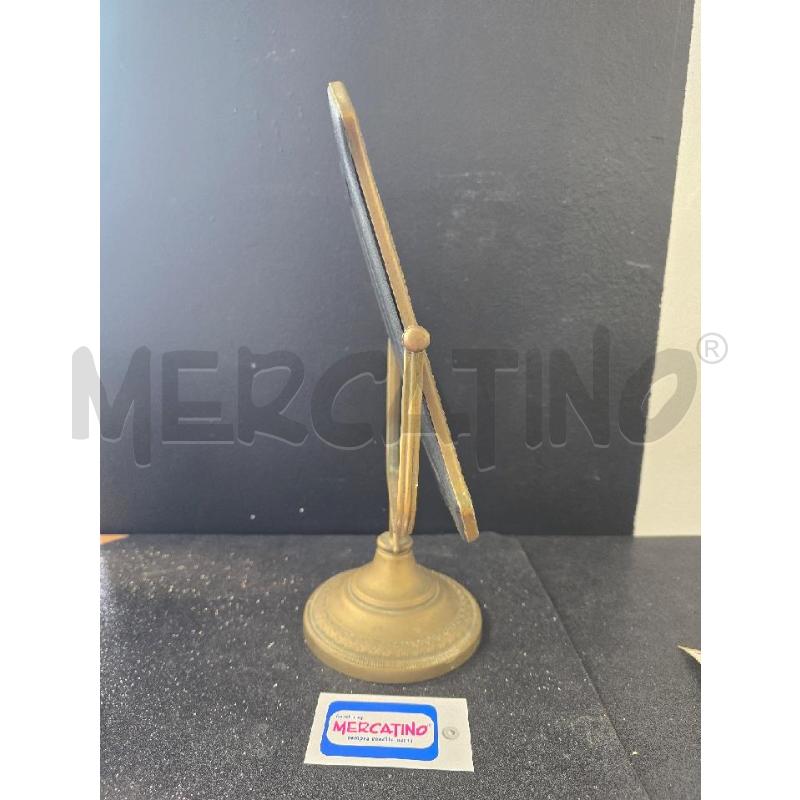 SPECCHIO DA TAVOLO IN OTTONE  | Mercatino dell'Usato Corciano 4