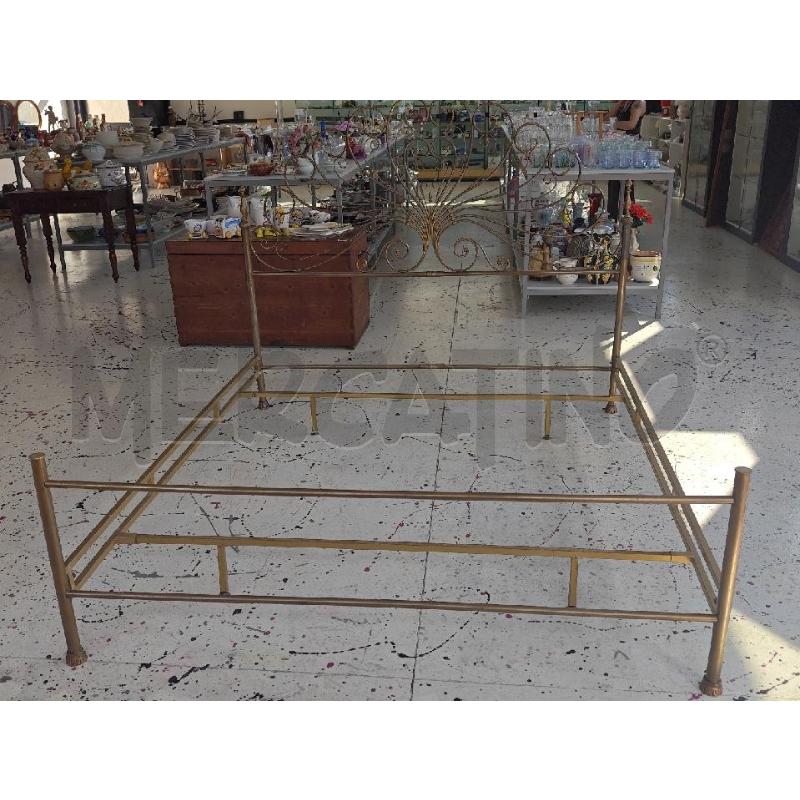 SPONDA LETTO MATRIMONIALE OTTONATE | Mercatino dell'Usato Corciano 1