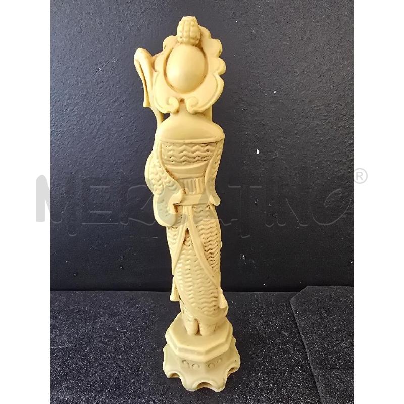STATUETTA GIALLA UOMO CINESE | Mercatino dell'Usato Corciano 3