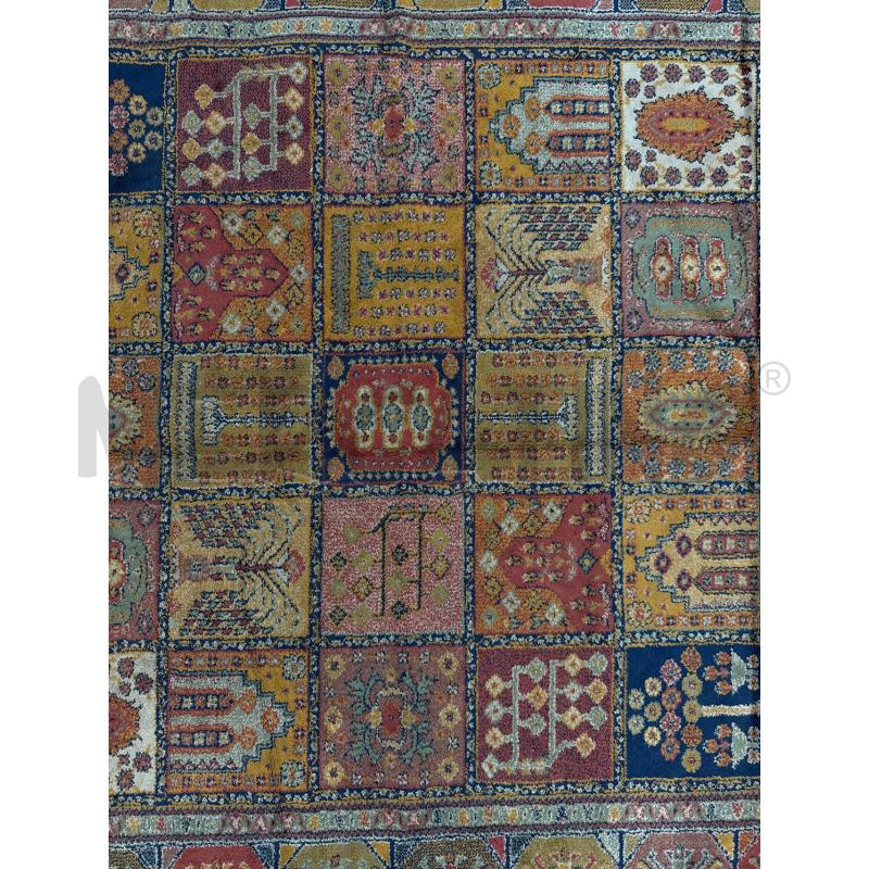 TAPPETO SIMIL PERSIANO ROSSO E SENAPE 180X100 | Mercatino dell'Usato Corciano 2
