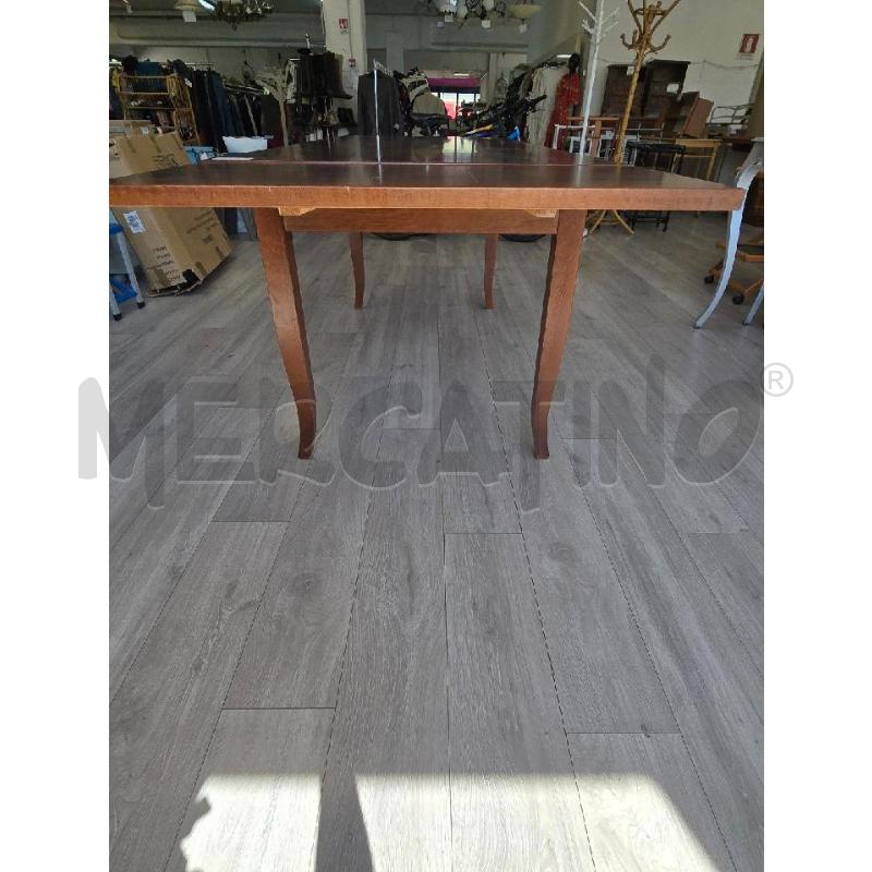 TAVOLO RETTANGOLARE ALLUNGABILE IN LEGNO | Mercatino dell'Usato Corciano 4