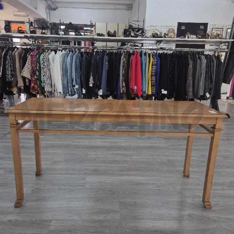 TAVOLO RETTANGOLARE MASSELLO 150X50 H74 | Mercatino dell'Usato Corciano 1